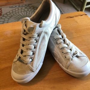 Ladies coach sneakers size 7 1/2.
